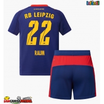 Camisa de Futebol RB Leipzig David Raum #22 Equipamento Secundário Infantil 2025-26 Manga Curta (+ Calças curtas)